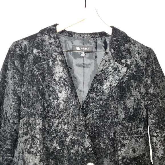 Sarah Collection Crushed Corduroy Blazer - Picture 5 of 6